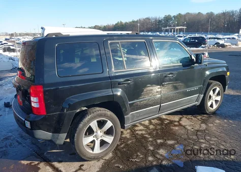 2017 Jeep Patriot High Altitude 4X4 from USA, damaged, VIN 1C4NJRFB7HD193915